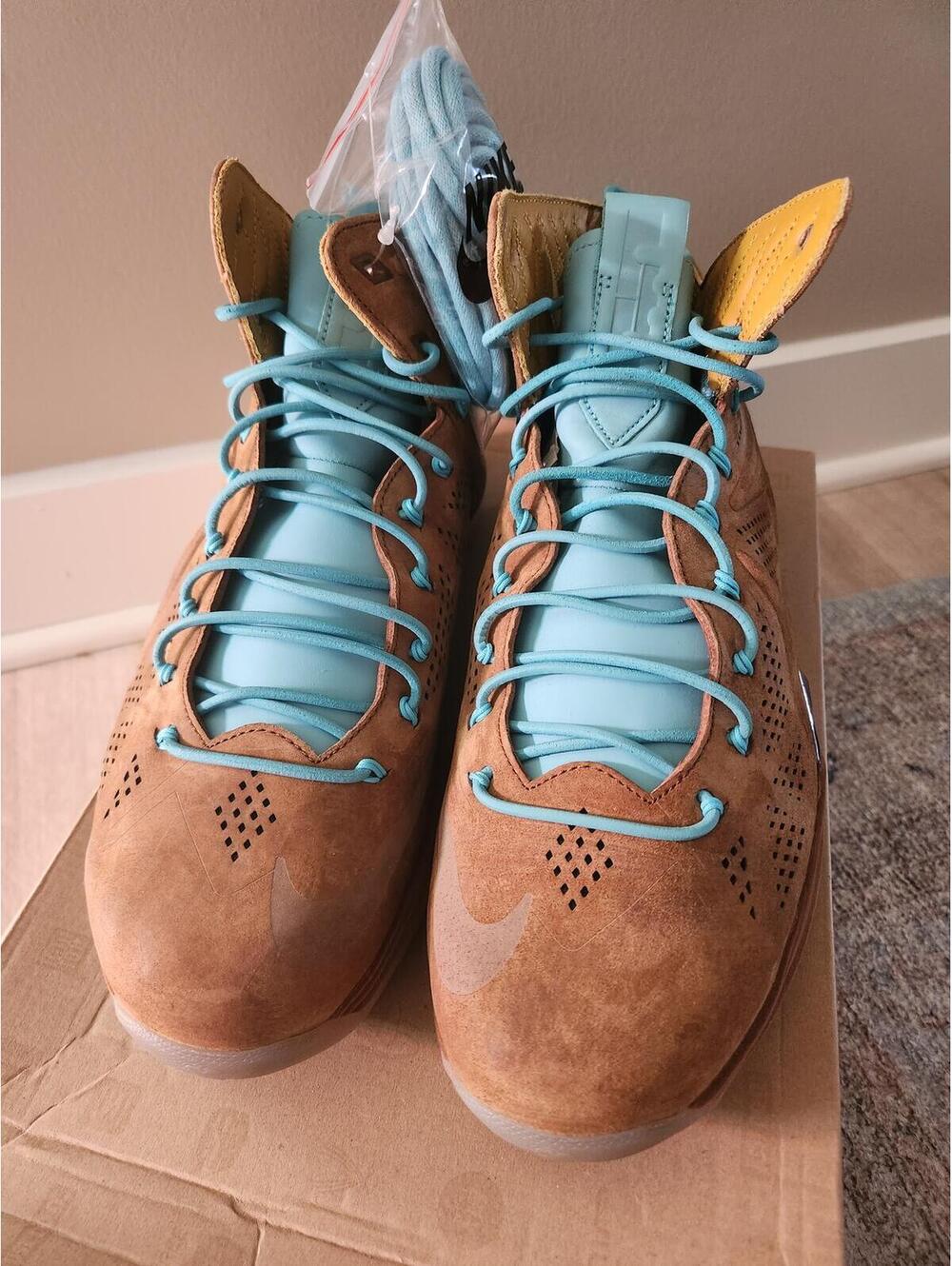 Nike LeBron X EXT QS “Hazelnut” – Size 9.5, Brand New in Box